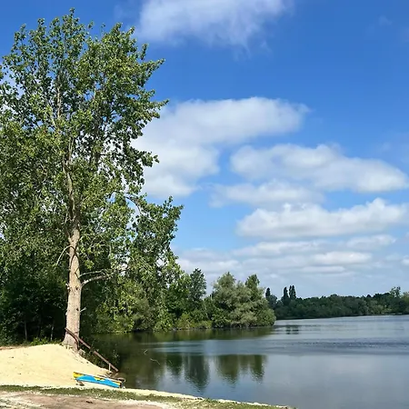 Lüks kamp alanı Safari-zelt Am Landwehrsee *
